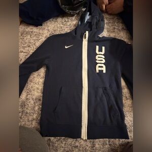 Nike Dark Blue Dri-FIT Hoodie